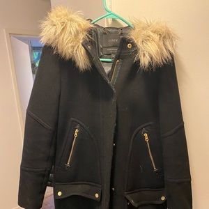 Chateau parka in Italian stadium-cloth wool